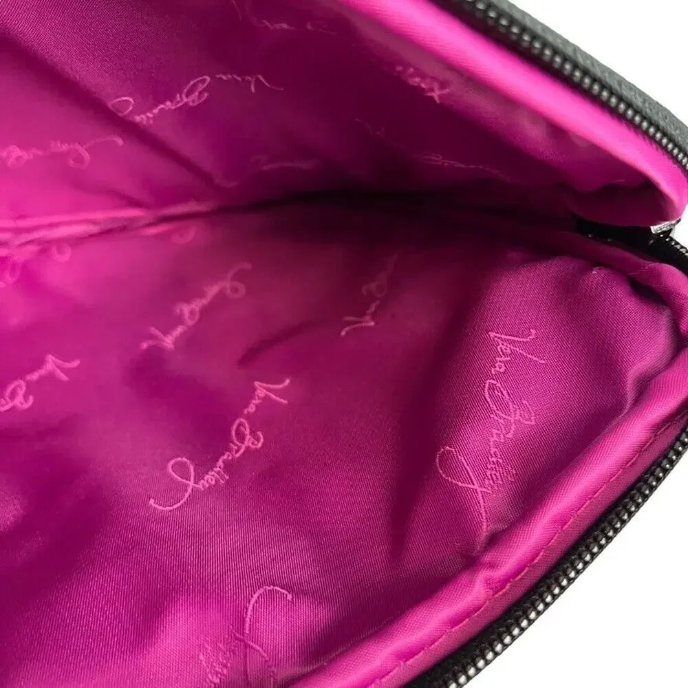 Vera Bradley Canterberry Magenta Black Neoprene Tablet Cover Case Padded 8 x 10